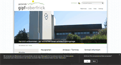 Desktop Screenshot of gipf-oberfrick.ch